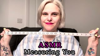 ASMR A Fast amp Unpredictable Full Body Measuring [upl. by Ihsir]