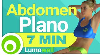 Ejercicios para Abdomen Plano  Rutina de Abdominales en 7 Minutos [upl. by Animaj]