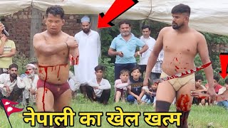 नेपाली का खेल खत्म deva Thapa pahalwan kushti dangal [upl. by Estele54]