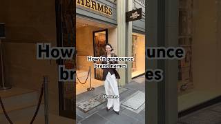 How to pronounce brand names whatpeoplewear fashion streetoutfit brandname melbourne outfit [upl. by Skinner]