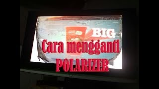 Cara Menganti Polarizer LCD yang keriput [upl. by Tews]