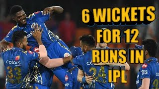 Alzarri Josephs record  breaking 6 for 12 routs Sunrisers Hyderabad [upl. by Caddric]