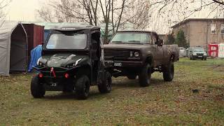 Quadix Trooper 800 UTV vs 2000kg [upl. by Crin]