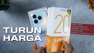 🔥 TURUN HARGA 18 Juta aja TECNO SPARK 20 Pro Unboxing Indonesia [upl. by Edak135]