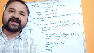 GridLayout in JavaLayout Managers  Java AWT Applets  Swings  Java Programming Frames [upl. by Nirihs605]