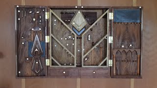 HandTools Chest Cabinet Inspired From 19th Century Full Build VideoPart2 [upl. by Esinned]