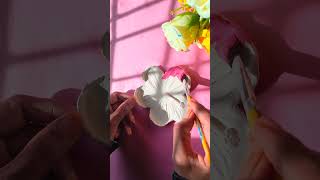 Cute ring holder  Clay tray youtubeshorts diy craft clayart art shorts shortsviral [upl. by Lleunamme]