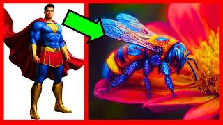 Marvel amp DC Heroes Become BEE🐝🔥 PERFECT TRANSFORMATİONS 2024 ✨ [upl. by Metzger]