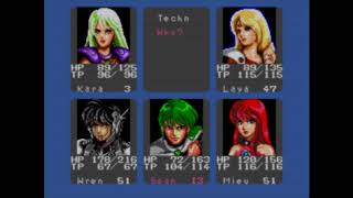 Phantasy Star III Generations of Doom  Nei weapons  last bosses [upl. by Cynar]