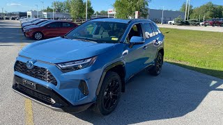 2024 RAV4 Hybrid SE in Cavalry Blue [upl. by Aicenaj170]