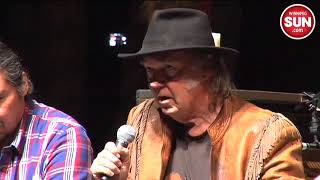 Neil Young says oilsands reclamation is a myth [upl. by Modesty518]