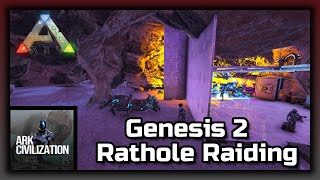 HOW TO RAID Gen2 Ratholes  ARK Survival Evolved Unofficial [upl. by Oijres]