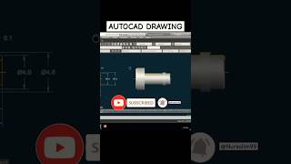 AutoCAD Drawing  Revolve Command [upl. by Allesig]