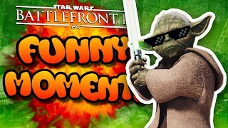 Star Wars Battlefront 2 Funny Moments Montage FUNTAGE  Funniest Moments So Far Pt 2 [upl. by Edrea849]