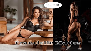 Francielle Mattos  Brazilian 2X Ms Wellness Olympia  Legs and Back Gym Workout [upl. by Nabroc]