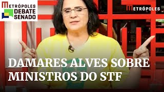 Damares Republicanos fala sobre o Impeachment de ministros do STF  Debate Senado [upl. by Atteloc676]