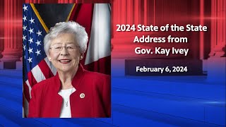 2024 State of the State Address from Governor Kay Ivey [upl. by Omura]