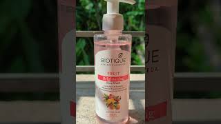 Biotique Face wash  Product review india fashion review [upl. by Benjamin]