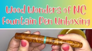 UnboxaPalooza ✨ Wood Wonders of NC Handmade Pen [upl. by Hilarius]