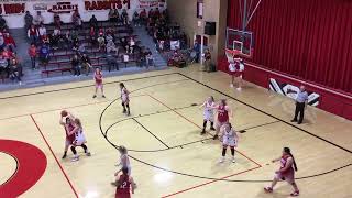 GCHS 2019 2020 Varsity Girls Basketball vs Deerfield 2 14 20 [upl. by Penland]