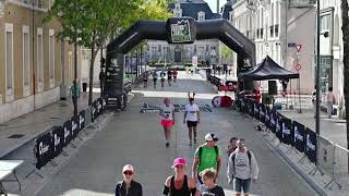 Ligne darrivée de lUrban Trail de Poitiers [upl. by Eelrihs]