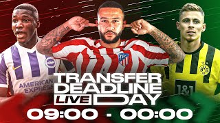 TRANSFER DEADLINE DAY  Live van 0900 tot 0000 [upl. by Schmitt]