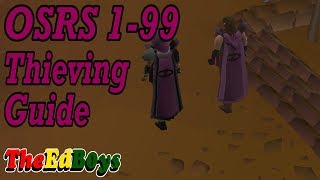 OSRS 199 Thieving Guide  Updated Old School Runescape Thieving Guide [upl. by Cinelli]