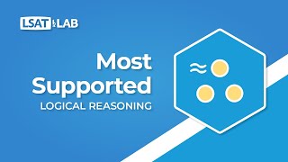 Most Supported  LSAT Logical Reasoning [upl. by Suoirrad]