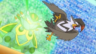 Pokemon Battle  Staraptor vs Armaldo [upl. by Gerianna708]