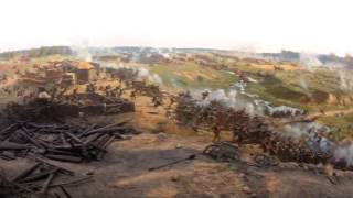 Battle of Borodino 1812 Panorama [upl. by Dulciana]