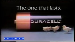 Duracell Batteries Commercial Compilation  1990 [upl. by Ader629]