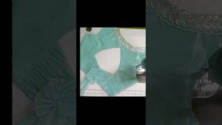 Trending Blouse Back Neck design shortvideo blouse fashion [upl. by Leuams]