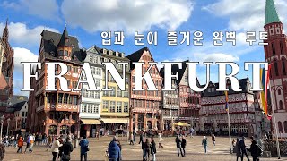 Sub🇩🇪 프랑크푸르트여행 브이로그ㅣ 눈과 입이 즐거운 최고의 완벽 루트ㅣDeutsches Filmmuseumㅣ [upl. by Jacques]