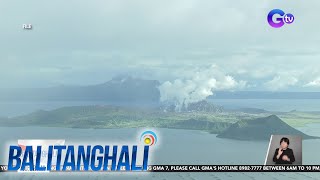 Volcanic smog o vog mula sa Bulkang Taal muling nararanasan  Balitanghali [upl. by Martella]