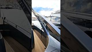 CANNES YACHTING FESTIVAL  PERSHING 7X Wyachts luxuryyachtingpol ferrettigroup ferrettiyachts [upl. by Saraann]