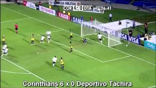 Todos os gols do Corinthians  Libertadores 2012  Narração do Rádio [upl. by Lellih754]