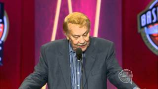 Jerry Buss Basketball Hall of Fame Enshrinement Speech [upl. by Lladnew]