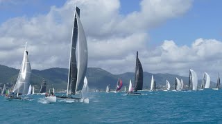 Airlie Beach Race Week 2024  Extreme 40 High Voltage  Day 1 start [upl. by Naesal]