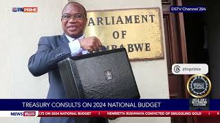 Treasury consultants on 2024 national budget [upl. by Nalced400]