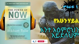 የአሁን ሃይል The Power of Now Book In Amharic Part 1  Henok Hirboro [upl. by Quita]