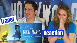 Little Nightmares 1 and 2 All Trailers Reaction [upl. by Bruce]