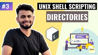 Directories in Unix  Linux  Lecture 3  Unix Shell Scripting Tutorial [upl. by Ronald]