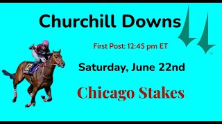 Churchill Downs Saturday 62224 Selections  Full Card [upl. by Aldora]