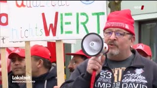 Heiligenhaus Demo für die Jobs in der Gießerei Küpper  WDR Lokalzeit Bergisches Land  25032019 [upl. by Kaitlin]