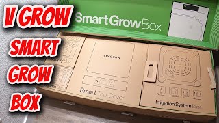 EVERYTHING YOU NEED TO GROW CANNABIS ALL IN 1 SMART V GROW BOX BY VIVOSUN [upl. by Assirolc]