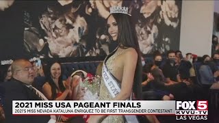 Miss Nevada 2021 will be first trans woman to compete for Miss USA title [upl. by Yzzo]