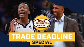 Emergency Podcast Denver Nuggets trade Bones Hyland to the Clippers get Thomas Bryant from Lakers [upl. by Melodie]