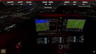 🔴Cirrus Vision SF50  MSFS 2020  Initial Approach and Landing DuPage Chicago  LIVE ATC [upl. by Ardnic]