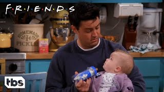 Friends Phoebe Chandler and Monica Babysit The Triplets Season 6 Clip  TBS [upl. by Acinomahs]