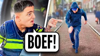 POLITIEAGENT SALAHEDDINE PAKT EEN BOEF 😱🚨 [upl. by Burwell632]